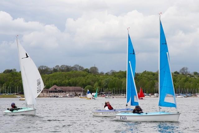 National Hansa Class TT Series Round 3 at Carsington photo copyright Mike Stoker taken at Carsington Sailing Club and featuring the Hansa class