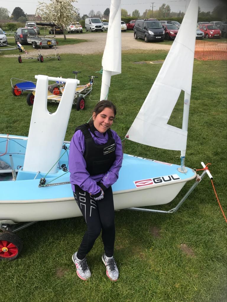 Natalia Hillman in her Gul buoyancy aid photo copyright Hansa Class UK taken at  and featuring the Hansa class