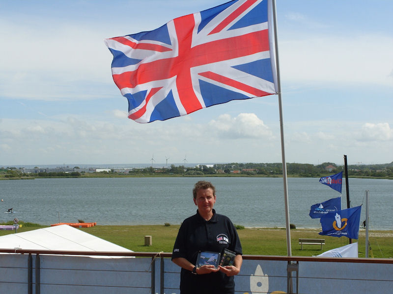 Lindsay Burns wins the 2.3 class at the Access French Nationals in Calais photo copyright Richard Smallwood taken at Yacht Club du Calaisis and featuring the Hansa class