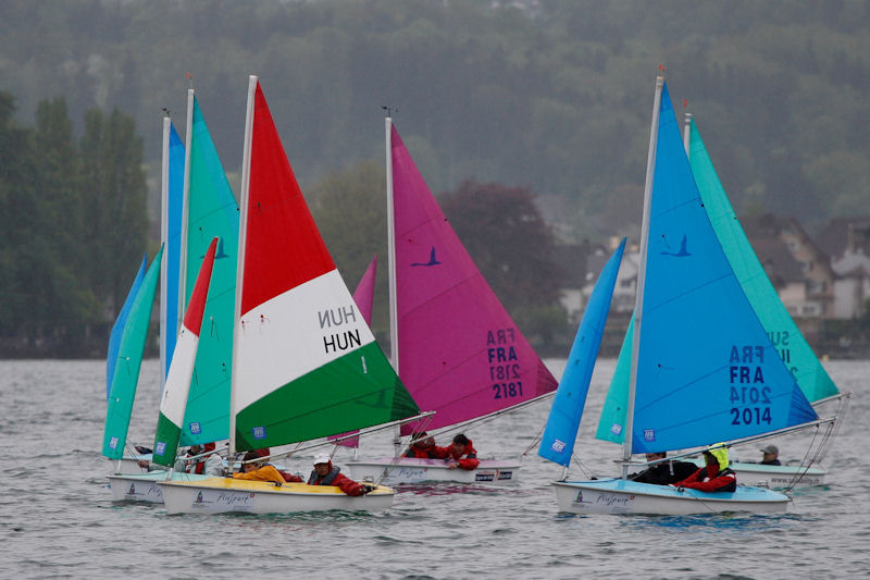 Access Class Europeans in Arbon, Switzerland photo copyright www.sailability.ch taken at Yacht Club Arbon and featuring the Hansa class