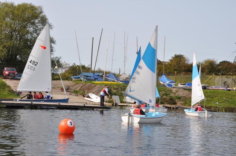 Access dinghies at Otley Sailing Club photo copyright RYA taken at Otley Sailing Club and featuring the Hansa class