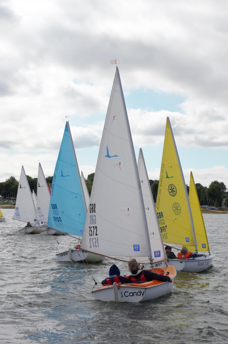 The 303 fleet during the 2013 Access National Championships at Rutland photo copyright Craig Dundereale taken at  and featuring the Hansa class