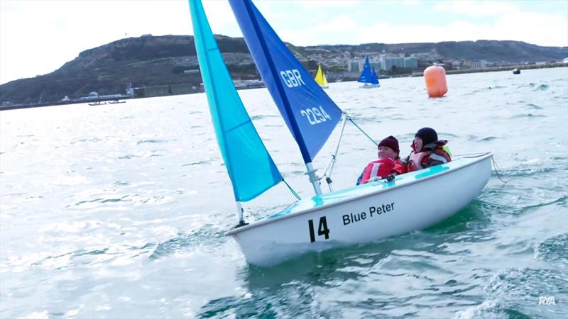 Invictus Games Sailing Selection Trials with RYA Sailability photo copyright Royal Yachting Association - RYA taken at  and featuring the Hansa class