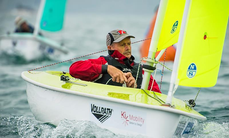 Chris Sharp (NZL) - Hansa - Day 3 - Para Sailing World Championship, Sheboygan, Wisconsin, USA photo copyright Cate Brown taken at Sheboygan Yacht Club and featuring the Hansa class