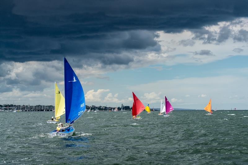 Hansa 303 fleet - 2018 Sail Melbourne International, Day 4 - photo © Beau Outteridge