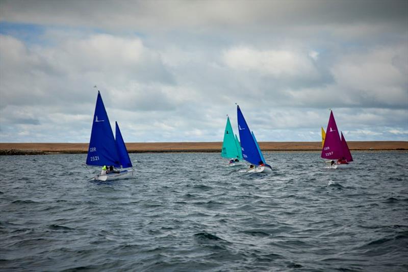 Hansa Sailing Portland Harbour photo copyright RYA Sailability taken at Weymouth & Portland Sailing Academy and featuring the Hansa class