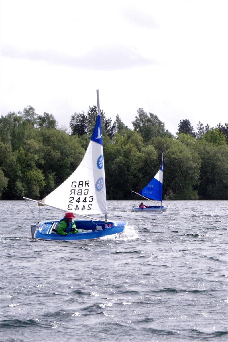 Hansa TT series at New Forest and District Sailability photo copyright Chris Wales taken at Spinnaker Sailing Club and featuring the Hansa class