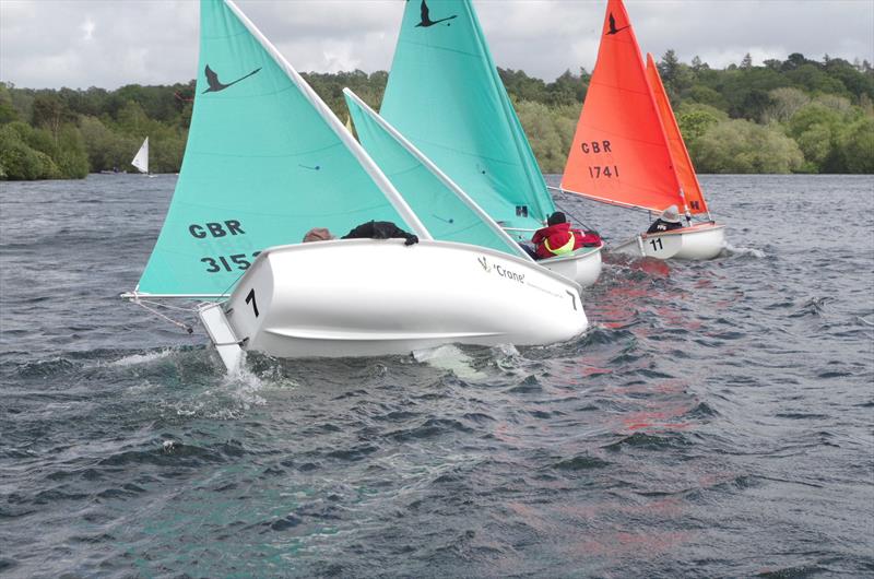 Hansa TT series at New Forest and District Sailability photo copyright Chris Wales taken at Spinnaker Sailing Club and featuring the Hansa class