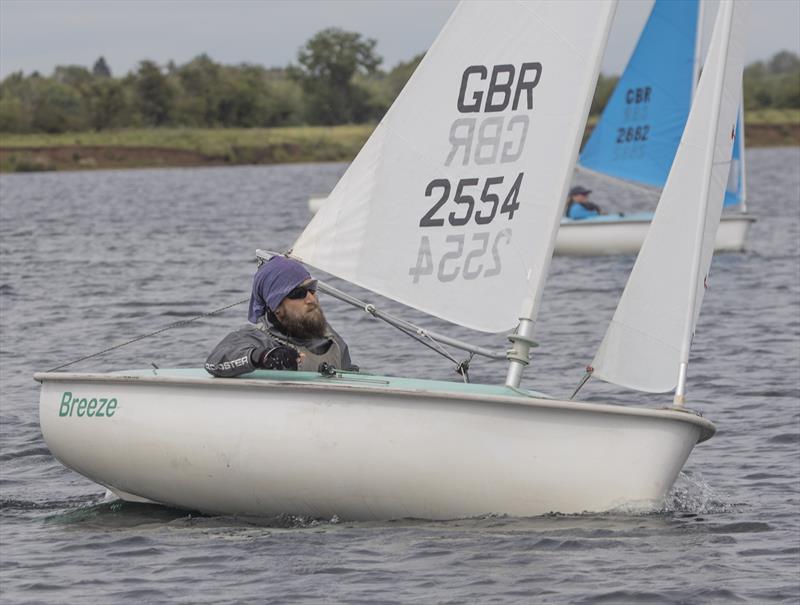 303 class winner Mike Everitt in the Hansa TT at Notts County photo copyright David Eberlin taken at Notts County Sailing Club and featuring the Hansa class