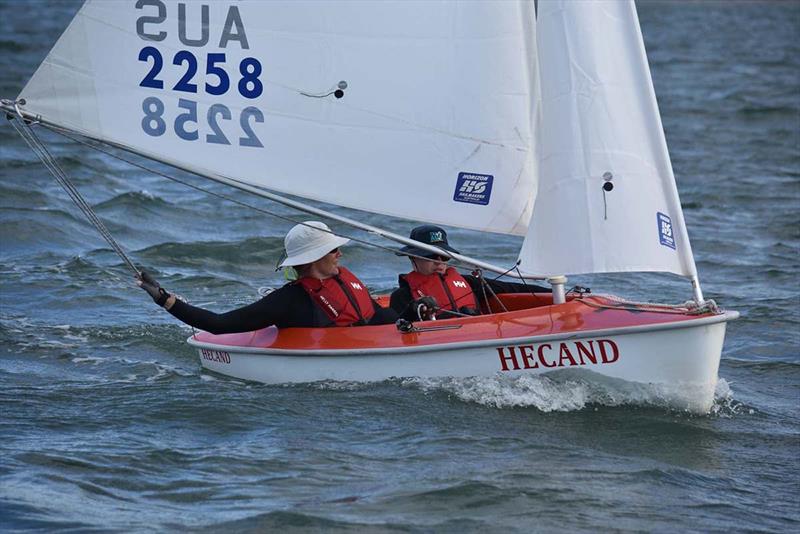 Greg & Jacob Williams have claimed the Hansa 303 two-person Championship - 2019 Australian Para Sailing Championships - photo © David Staley