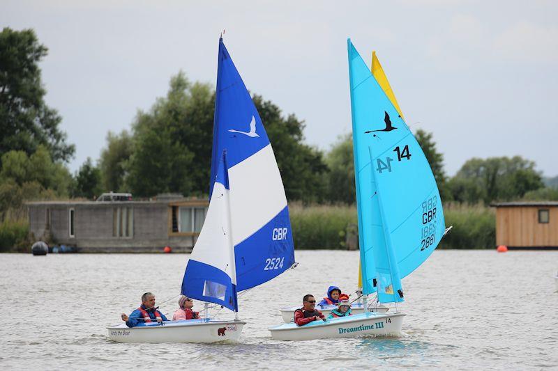 303 fleet - Hansa National TT Series at Waveney & Oulton Broad photo copyright Karen Langston taken at Waveney & Oulton Broad Yacht Club and featuring the Hansa class