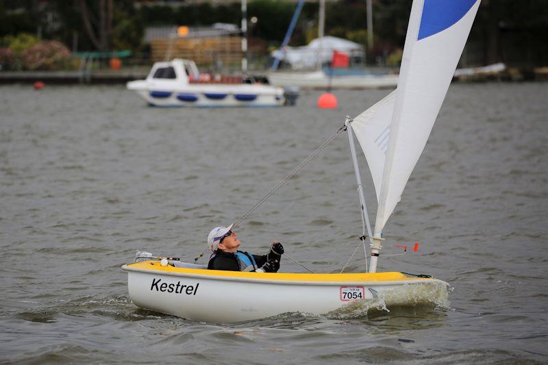 2.3 on the run - Hansa National TT Series at Waveney & Oulton Broad photo copyright Karen Langston taken at Waveney & Oulton Broad Yacht Club and featuring the Hansa class