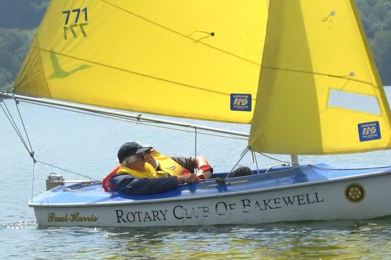 Ian and Enid Chearman win the 303 two person fleet - National Hansa Class TT Series Round 4 at Carsington photo copyright Benny Shakes taken at Carsington Sailing Club and featuring the Hansa class