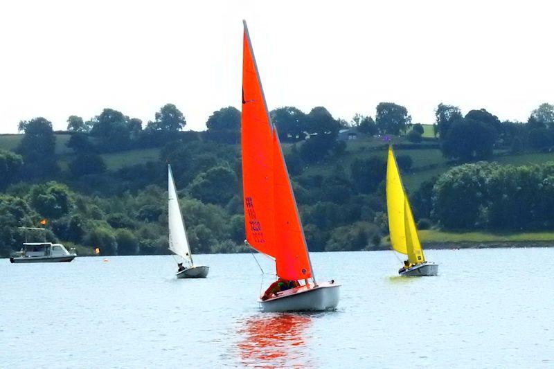 Rory McKinna wins 303 one person fleet - National Hansa Class TT Series Round 4 at Carsington photo copyright Benny Shakes taken at Carsington Sailing Club and featuring the Hansa class