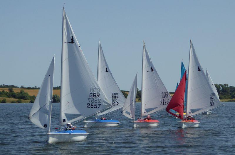 Libertys on the run - Hansa National TT Series at Northampton photo copyright Robert McIntyre taken at Northampton Sailability and featuring the Hansa class