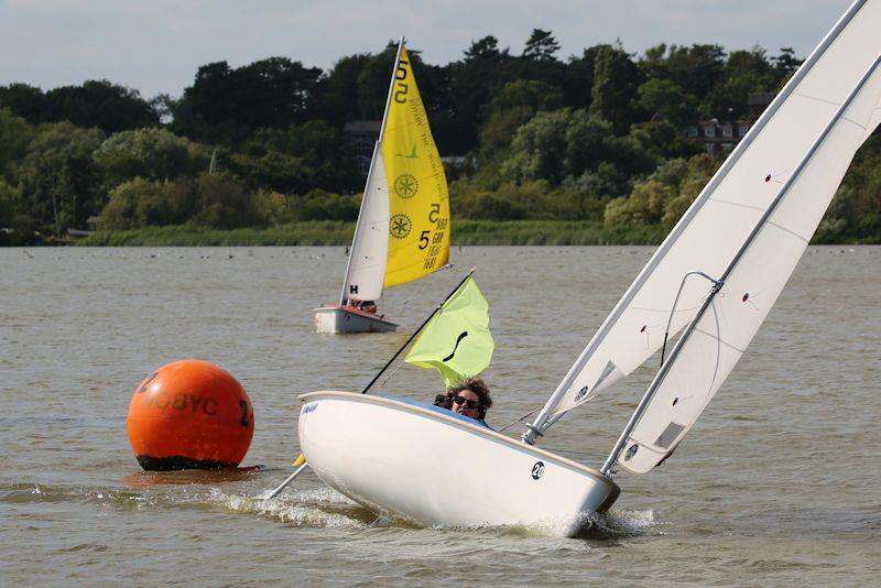 Tessa Watkiss, Liberty fleet, in the Hansa TT Series at Waveney & Oulton Broad photo copyright Karen Langston taken at Waveney & Oulton Broad Yacht Club and featuring the Hansa class