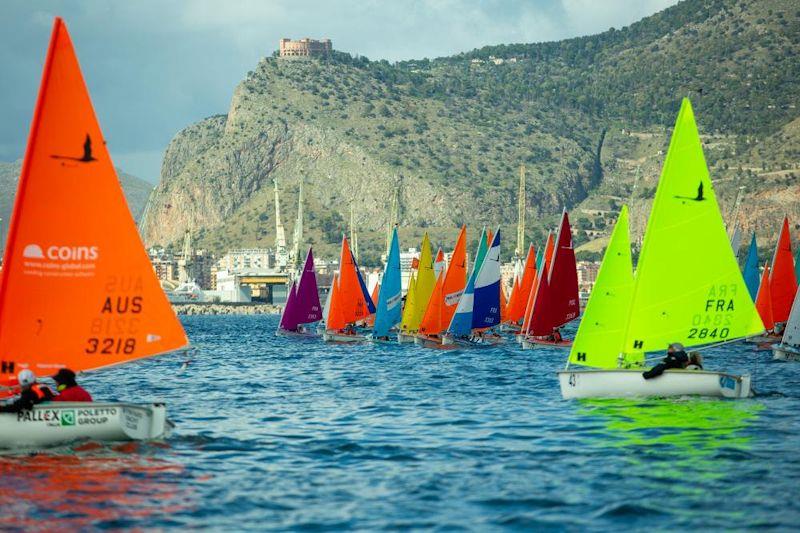 Hansa World Championships in Palermo photo copyright World Sailing taken at  and featuring the Hansa class