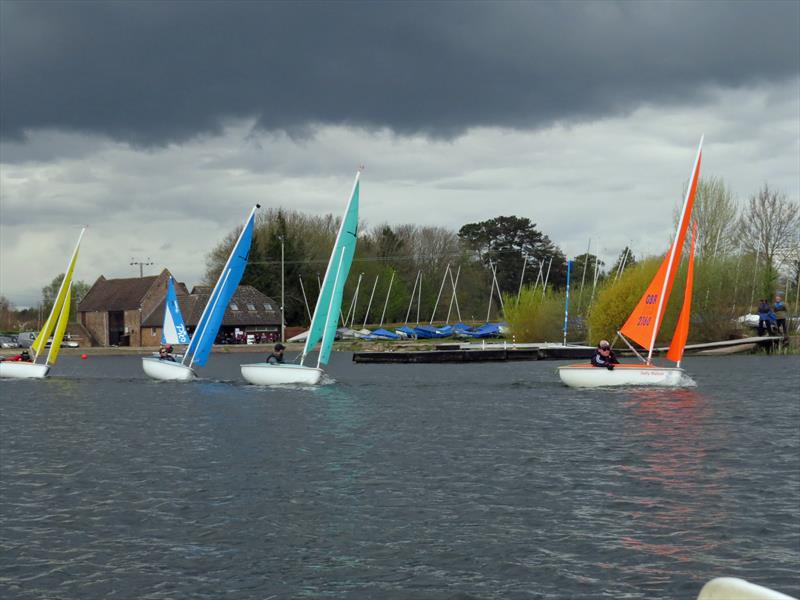 A storm coming during the 2022 Hansa TT at Frampton on Severn - photo © Ken Elsey