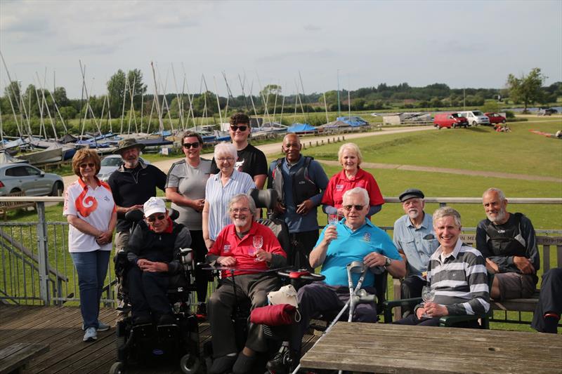 Team Rutland during the Notts County Hansa TT photo copyright Graham Stamper taken at Notts County Sailing Club and featuring the Hansa class