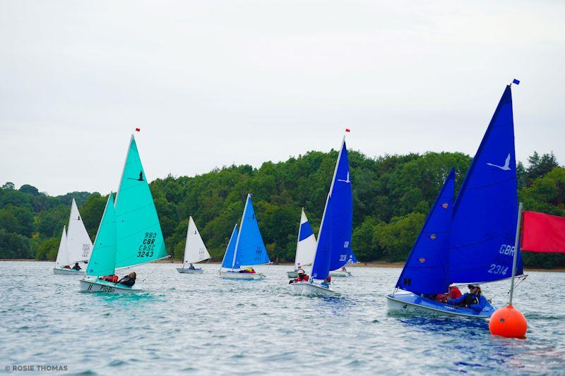 Mixed 2.3 and 303 fleet - Hansa UK National Championships at Carsington - photo © Rosie Thomas