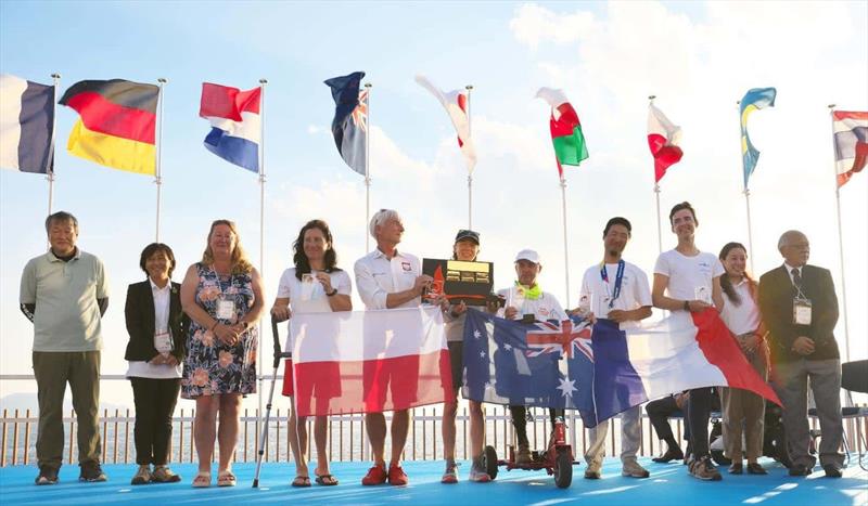 Para World Sailing Championship 2022 in Hiroshima, Japan photo copyright World Sailing taken at  and featuring the Hansa class