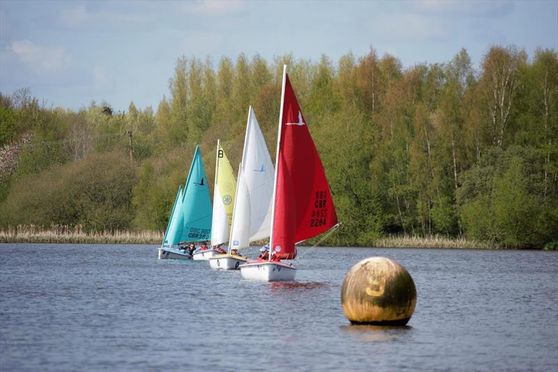 RYA NW Sailability Series at Leigh & Lowton photo copyright Paul Heath taken at Leigh & Lowton Sailing Club and featuring the Hansa class