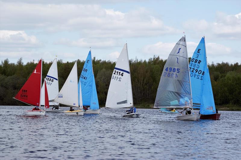 RYA NW Sailability Series at Leigh & Lowton photo copyright Paul Heath taken at Leigh & Lowton Sailing Club and featuring the Hansa class