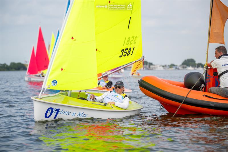 Peter Coleman racing the Hansa 303 - Allianz Sailing World Championships photo copyright Sailing Energy taken at  and featuring the Hansa class