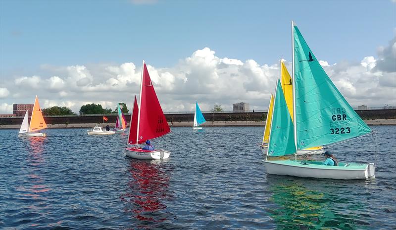 Hansa TT at Midland SC photo copyright Phil Reeves taken at Midland Sailing Club and featuring the Hansa class