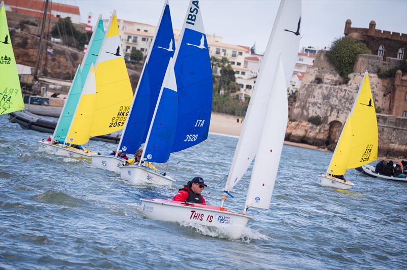 Hansa World Championships at Portimão, Portugal - Logan Bell from Rutland Sailability - photo © @portimaochampionships23