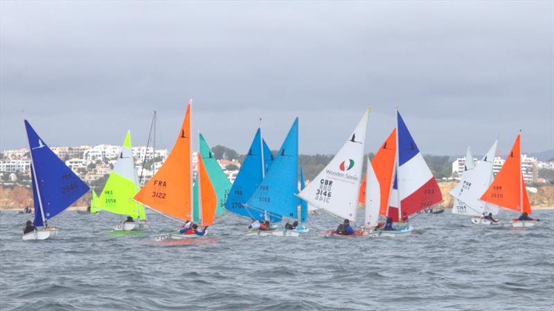 Hansa World Championships at Portimão, Portugal - Logan Bell downwind - photo © Claire Morris