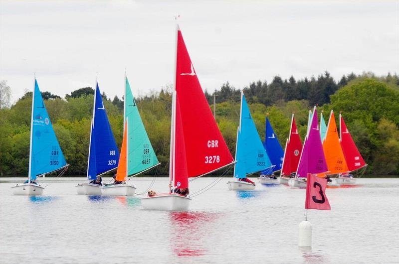 Hansa Class UK Traveller Trophy Series Round 2 at New Forest Sailability photo copyright Chris Wales taken at Spinnaker Sailing Club and featuring the Hansa class