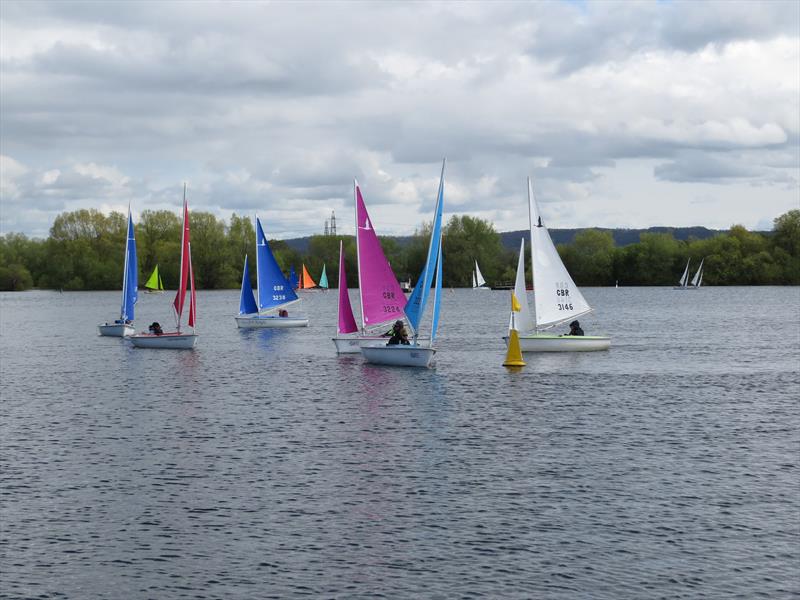 Hansa Class UK Traveller Trophy Series Round 1 at Frampton on Severn - photo © Ken Elsey