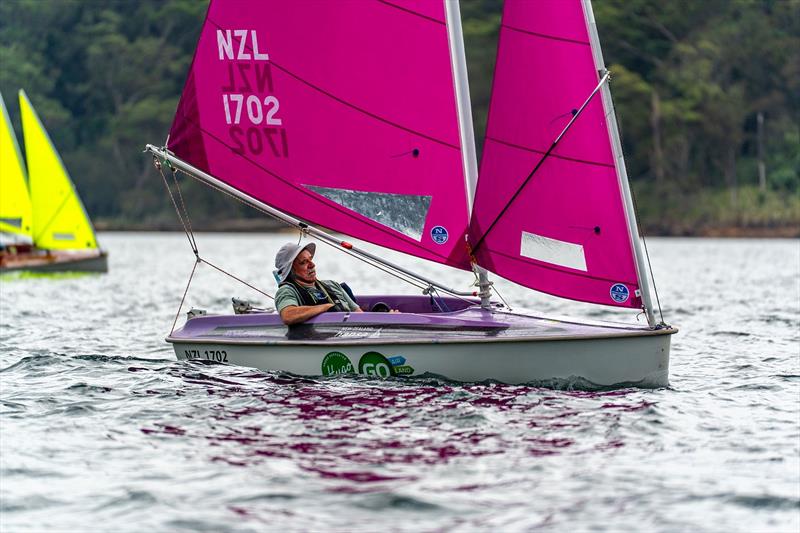 2025 Hansa and Para Worlds - John Buchanan (NZL) during the Practice Race - photo © A Dare, Down Under Sail, Hansa Worlds