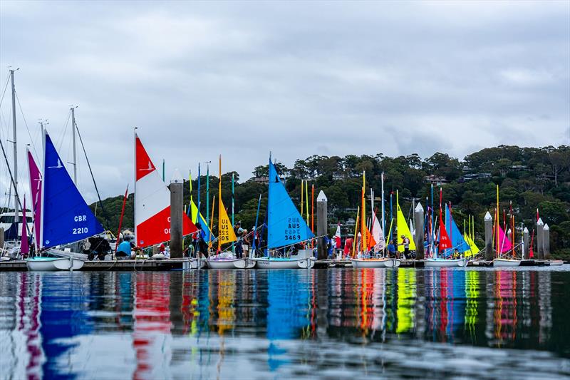 2025 Hansa and Para Worlds - Colourful Hansas at RPAYC - photo © A Dare, Down Under Sail, Hansa Worlds