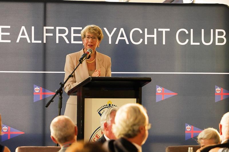 Her Excellency the Honourable Margaret Beazley AC KC, Governor of NSW opens the Hansa and Para World Championships - photo © Alex Dare