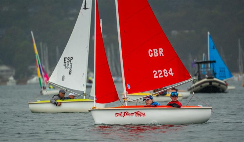 Rory McKinna (GBR) and Jess Wong - new Hansa Two Person World Champions - Hansa and Para World Championships day 5 - photo © Alex Dare / Hansa Worlds