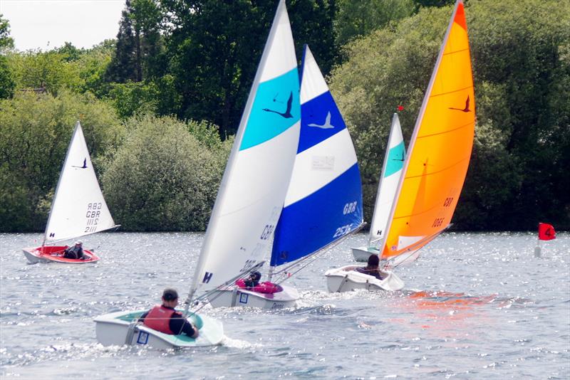 Hansa Class UK Traveller Trophy Series at New Forest Sailability photo copyright Chris Wales taken at Spinnaker Sailing Club and featuring the Hansa class