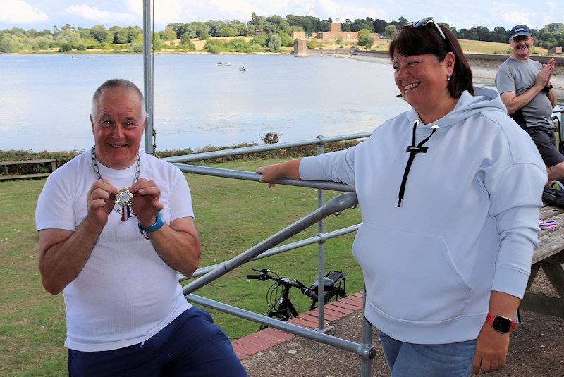 Weed-clearing medal awarded - Hansa TT Traveller Series at Northampton Sailability - photo © Keith Dobell