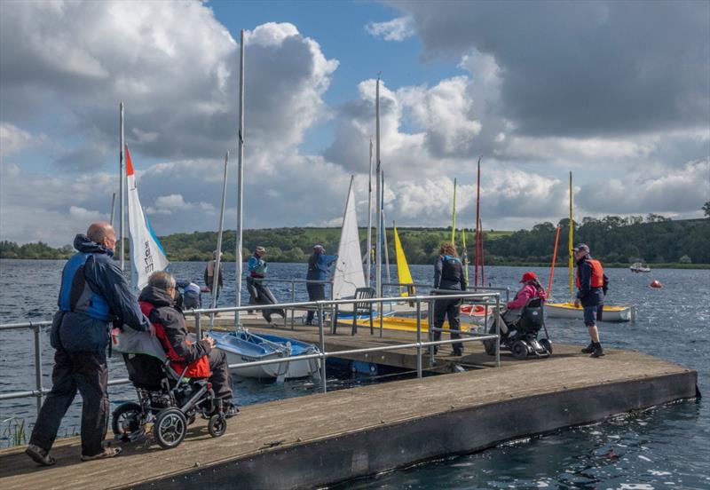 Launching during the Notts County Hansa TT - photo © David Eberlin