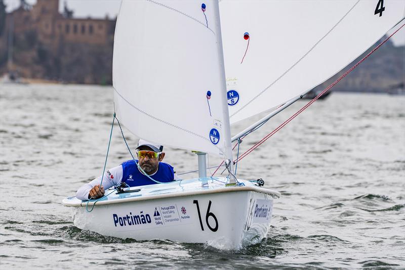 World Sailing Inclusion Championships at Portimão, Portugal - Day 1 photo copyright Gonçalo Melo Reis taken at Clube Naval de Portimão and featuring the Hansa class