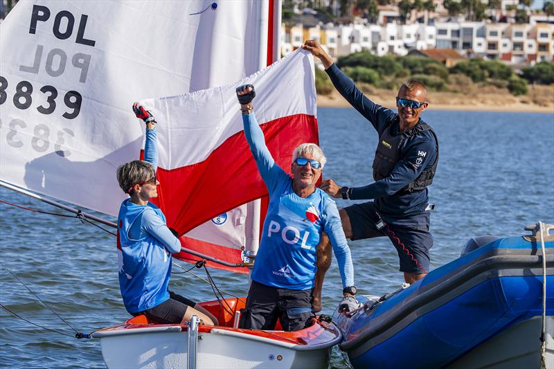 World Sailing Inclusion Championships at Portimão, Portugal Winners photo copyright Gonçalo Melo Reis taken at Clube Naval de Portimão and featuring the Hansa class