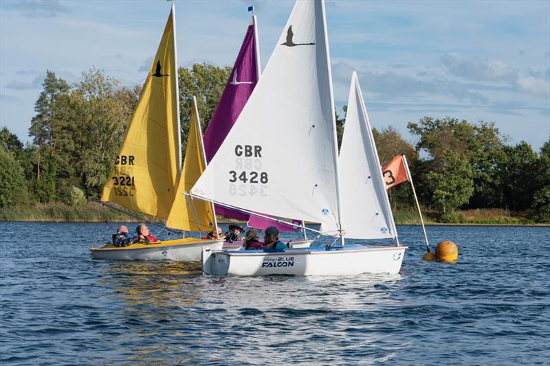 First ever Hansa TT at Papercourt photo copyright Peter Snow taken at Papercourt Sailing Club and featuring the Hansa class