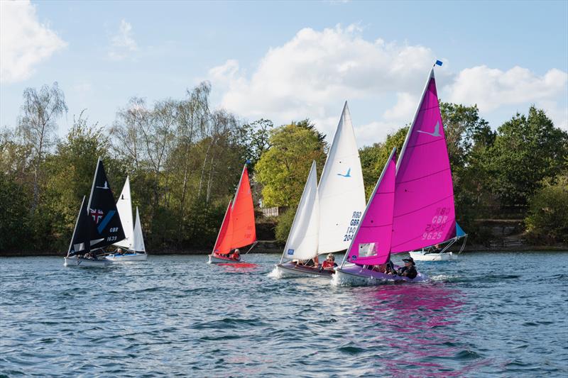 First ever Hansa TT at Papercourt photo copyright Peter Snow taken at Papercourt Sailing Club and featuring the Hansa class