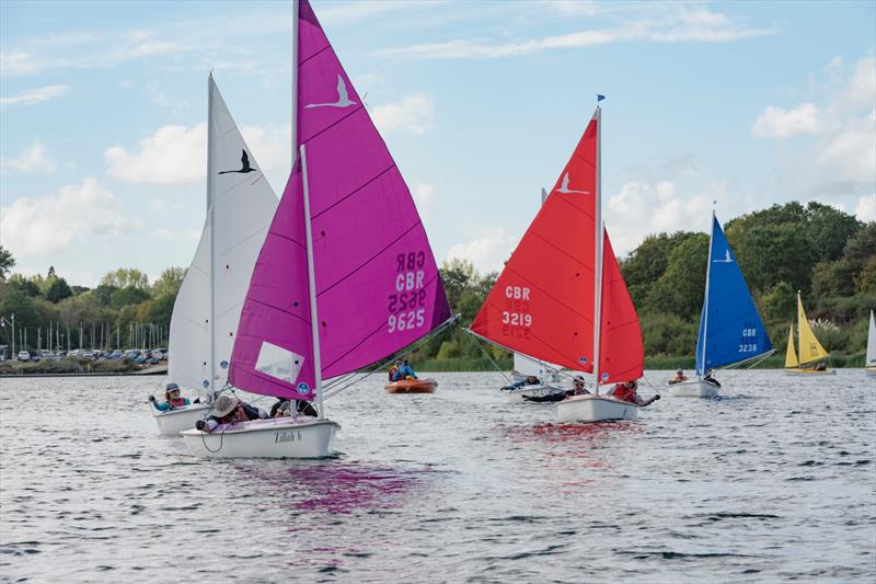 First ever Hansa TT at Papercourt photo copyright Peter Snow taken at Papercourt Sailing Club and featuring the Hansa class