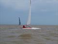 Mark Rushton during the A Class Cat Nationals at Clacton © Larry Foxon