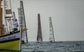 The start to the Classic Fleet - A-Class Cat European Championships at Riccione - Practice Race © Gordon Upton / www.guppypix.com
