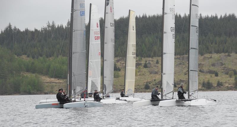 Race 6 start during the Kielder Water Sailing Club May Open - photo © Adrian Langford
