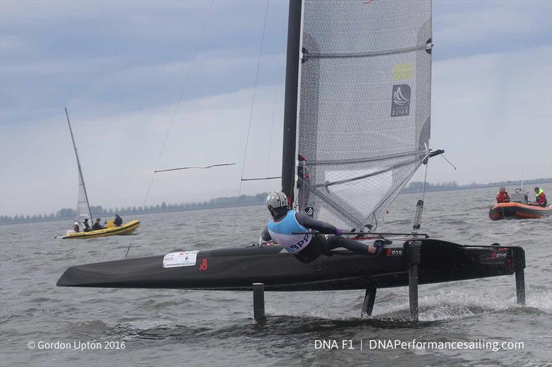 A Class Cat Worlds at Medemblik day 4 photo copyright Gordon Upton taken at Regatta Center Medemblik and featuring the A Class Catamaran class