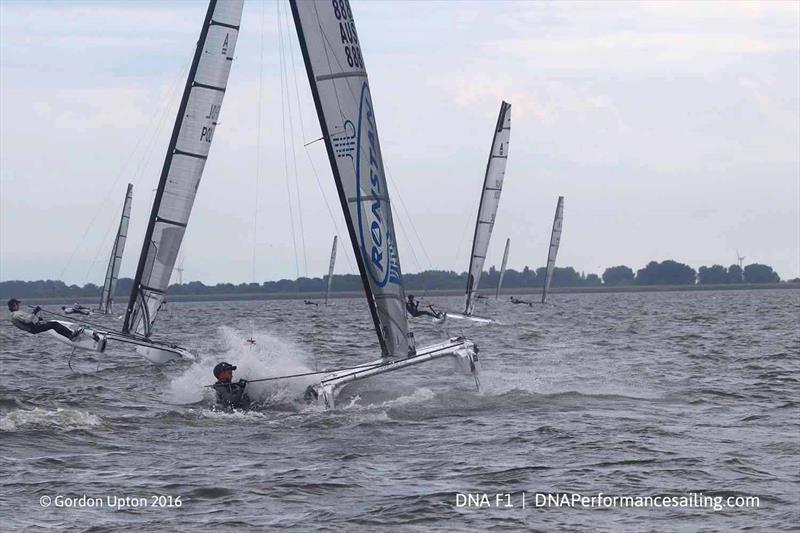 A Class Cat Worlds at Medemblik day 4 photo copyright Gordon Upton taken at Regatta Center Medemblik and featuring the A Class Catamaran class